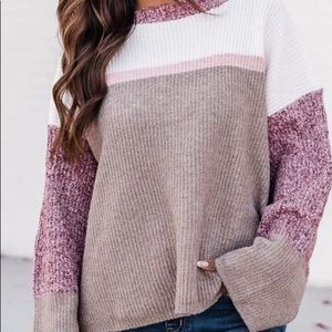 Pink Lily Sweater